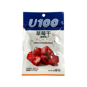 U100 Getrocknete Erdbeeren 35g